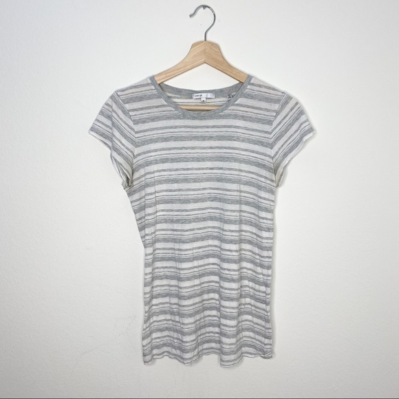 Vince Tops - Vince stripes short sleeves top